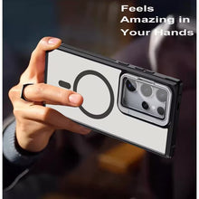 Load image into Gallery viewer, Metal Bracket Magnetic Kickstand Case- Samsung

