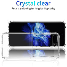 Load image into Gallery viewer, Samsung Galaxy Z Flip 5 Transparent Case with Bumper Case - Transparent
