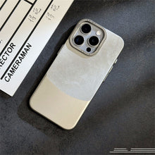 Load image into Gallery viewer, Electroplating Flannel Cases for iPhone Series
