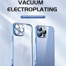 Load image into Gallery viewer, Electroplating Clear Phone Case for iPhone Series
