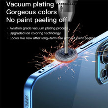 Load image into Gallery viewer, Electroplating Clear Phone Case for iPhone Series
