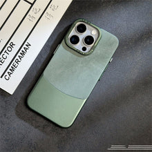 Load image into Gallery viewer, Electroplating Flannel Cases- iPhone 16 Series
