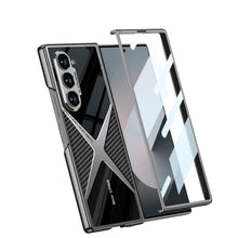 Load image into Gallery viewer, Luxurious Samsung Galaxy Z Fold Series Polished Guard Business Leather Case
