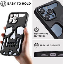 Load image into Gallery viewer, iPhone Series Hollow Skull Design Case
