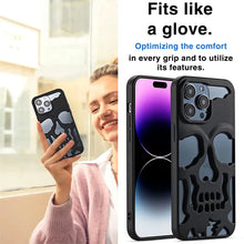 Load image into Gallery viewer, iPhone Series Hollow Skull Design Case
