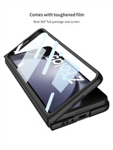 Load image into Gallery viewer, Galaxy Z Fold 5 with holder square kickstand case
