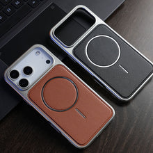 Load image into Gallery viewer, Luxury PU Leather Magnetic Case- iPhone
