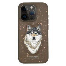 Load image into Gallery viewer, Premium Santa Barbra Savana Tiger Leather Case For iPhone Series
