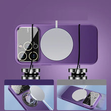 Load image into Gallery viewer, Lens Protection Luxury Plating 3D Case For iPhone SERIES
