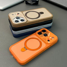 Load image into Gallery viewer, Clear Ring Magnetic KickStand Case - iPhone
