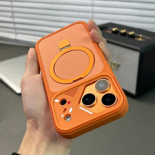 Load image into Gallery viewer, Clear Ring Magnetic KickStand Case - iPhone
