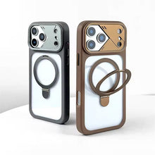 Load image into Gallery viewer, Clear Ring Magnetic KickStand Case - iPhone
