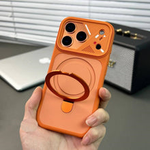 Load image into Gallery viewer, Clear Ring Magnetic KickStand Case - iPhone
