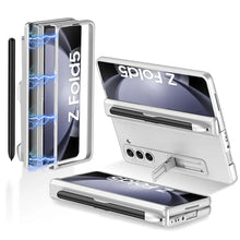 Load image into Gallery viewer, MAGNETIC FRAME KICK STAND ALL-INCLUDED CASE WITH S PEN SLOT Z FOLD 5
