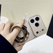 Load image into Gallery viewer, Crystal Ring Lens Bracket and Secure Grip- iPhone
