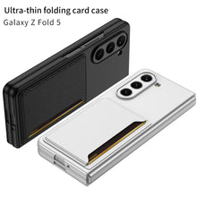 Load image into Gallery viewer, Premium Luxury Card Slot Leather Case For Galaxy Z Fold 5
