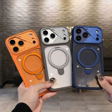 Load image into Gallery viewer, Clear Ring Magnetic KickStand Case - iPhone
