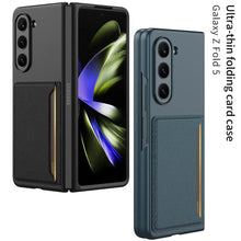 Load image into Gallery viewer, Premium Luxury Card Slot Leather Case For Galaxy Z Fold 5
