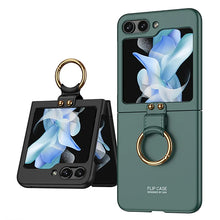 Load image into Gallery viewer, Shock-resistant Hard with Metal Ring Case For Samsung Galaxy Z Flip 6
