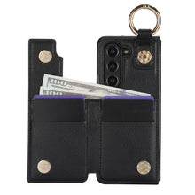 Load image into Gallery viewer, Premium Leather Card Slot Case For Galaxy Z Fold Series
