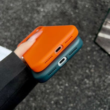 Load image into Gallery viewer, Shockproof Anti-Slip Grip Metal Buttons Case- iPhone
