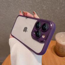 Load image into Gallery viewer, Transparent Shockproof Bumper Case For iPhone 15 Series
