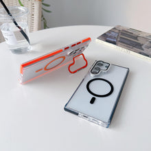 Load image into Gallery viewer, Metal Bracket Camera Protector Stand Case- Samsung
