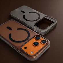 Load image into Gallery viewer, Luxury Translucent Matte Magnetic Case- iPhone
