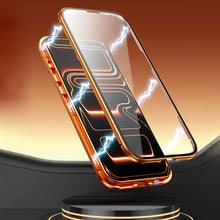 Load image into Gallery viewer, Magnetic 360 Full Protection Glass Case Screen Protector - iPhone
