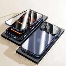 Load image into Gallery viewer, Magnetic 360 Full Protection Glass Case Screen Protector - iPhone
