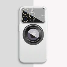 Load image into Gallery viewer, MagSafe Glass Lens Protector Matte Case for iPhone Series
