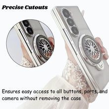 Load image into Gallery viewer, Electroplated Rotating Magnetic Case- Galaxy Z Fold 6
