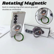 Load image into Gallery viewer, Electroplated Rotating Magnetic Case- Galaxy Z Fold 6
