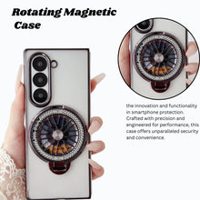 Load image into Gallery viewer, Electroplated Rotating Magnetic Case- Galaxy Z Fold 6
