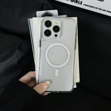 Load image into Gallery viewer, Transparent Armour Magsafe Case for iPhone Series
