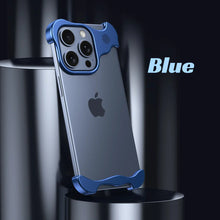 Load image into Gallery viewer, Titanium Frame Luxury Bumper Case for iPhone Series
