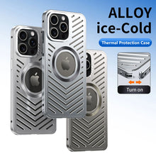 Load image into Gallery viewer, Alloy Heat Dissipation Case for iPhone Series
