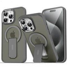 Load image into Gallery viewer, Shockproof Bumper Stand Cover- iPhone
