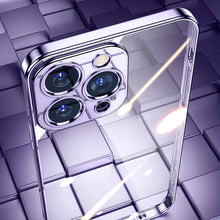 Load image into Gallery viewer, IPHONE 14 SERIES ELECTROPLATING  CASE WITH LENS PROTECTION
