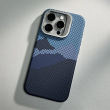 Load image into Gallery viewer, Mountain Texture Kickstand Case for iPhone Series
