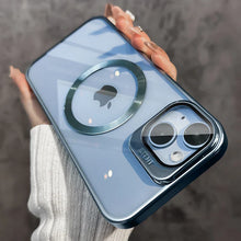 Load image into Gallery viewer, Transparent Lens Magsafe Stand Cover for iPhone Series
