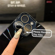 Load image into Gallery viewer, Glossy Colourful Camera Protector Armour Case for iPhone Series
