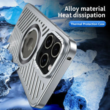 Load image into Gallery viewer, Alloy Heat Dissipation Case for iPhone Series
