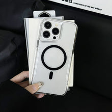 Load image into Gallery viewer, Transparent Armour Magsafe Case for iPhone Series
