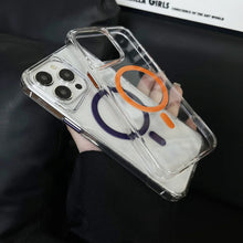 Load image into Gallery viewer, Transparent Armour Magsafe Case for iPhone Series
