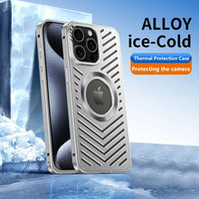 Load image into Gallery viewer, Alloy Heat Dissipation Case for iPhone Series
