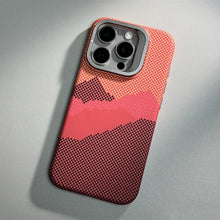 Load image into Gallery viewer, Mountain Texture Kickstand Case for iPhone Series
