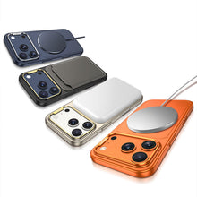 Load image into Gallery viewer, Premium Silicon Camera Stand Magsafe Case- iPhone

