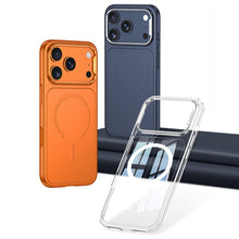 Load image into Gallery viewer, Premium Silicon Camera Stand Magsafe Case- iPhone
