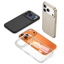 Load image into Gallery viewer, Premium Silicon Camera Stand Magsafe Case- iPhone
